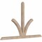 Ekena Millwork Richland Smooth Timber Gable Bracket, Douglas Fir, 84"W x 53"H x 3 1/2"D x 3 1/2"F, 15/12 Pitch GBW084X53X0404RIC00SDF - alternate 4